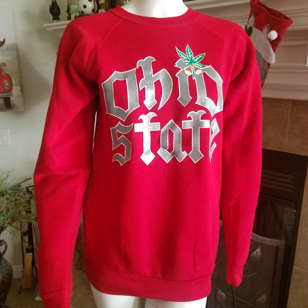 Discuss Athletic Ohio State Holiday Sweatshirt